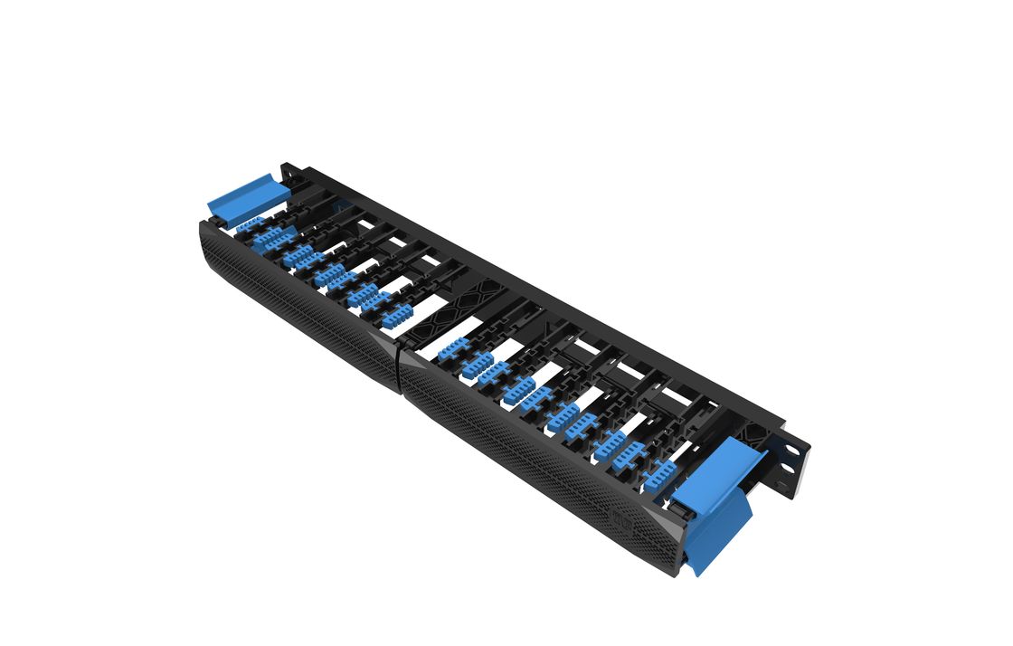 Standard 19'' Rack Cable Organizer Cable Management 110mm Depth Modular